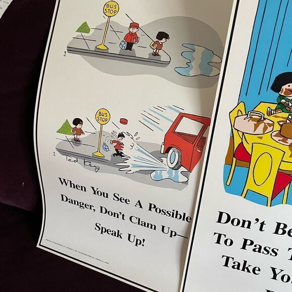 Positive Attitude 1980’s Posters Encourage Do The Right Things set of 6 - Picture 11 of 15